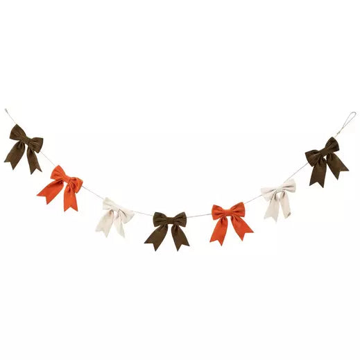 AUTUMN BOWS GARLAND