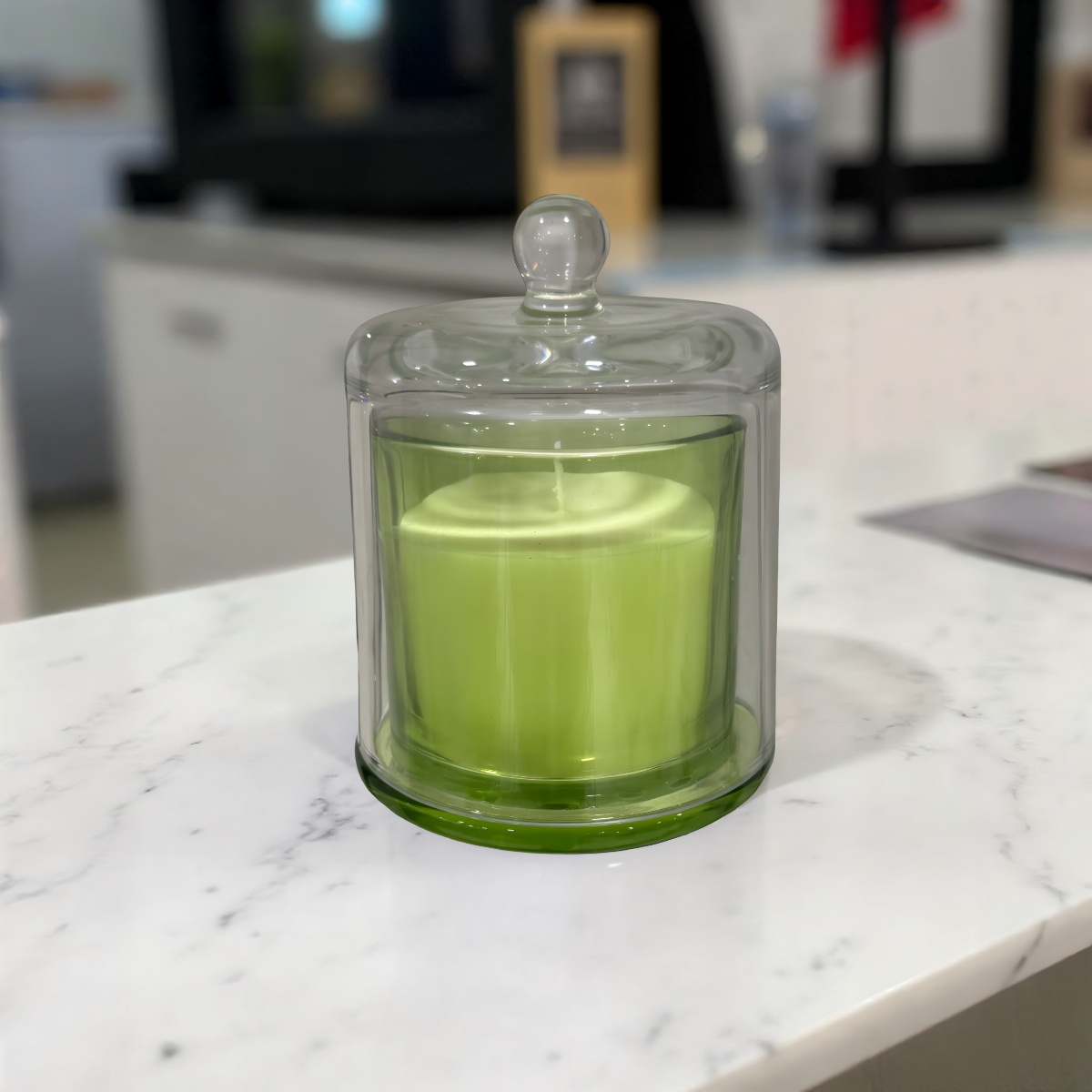 MEADOW GARDEN CANDLE W/ BELL COVER