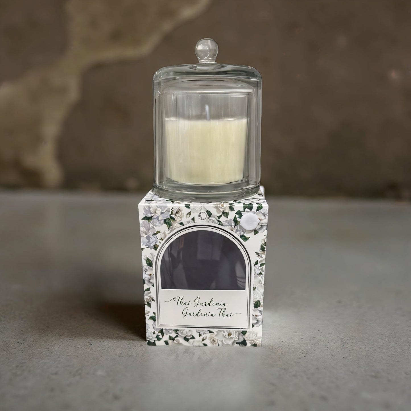 THAI GARDENIA CANDLE W/ BELL COVER
