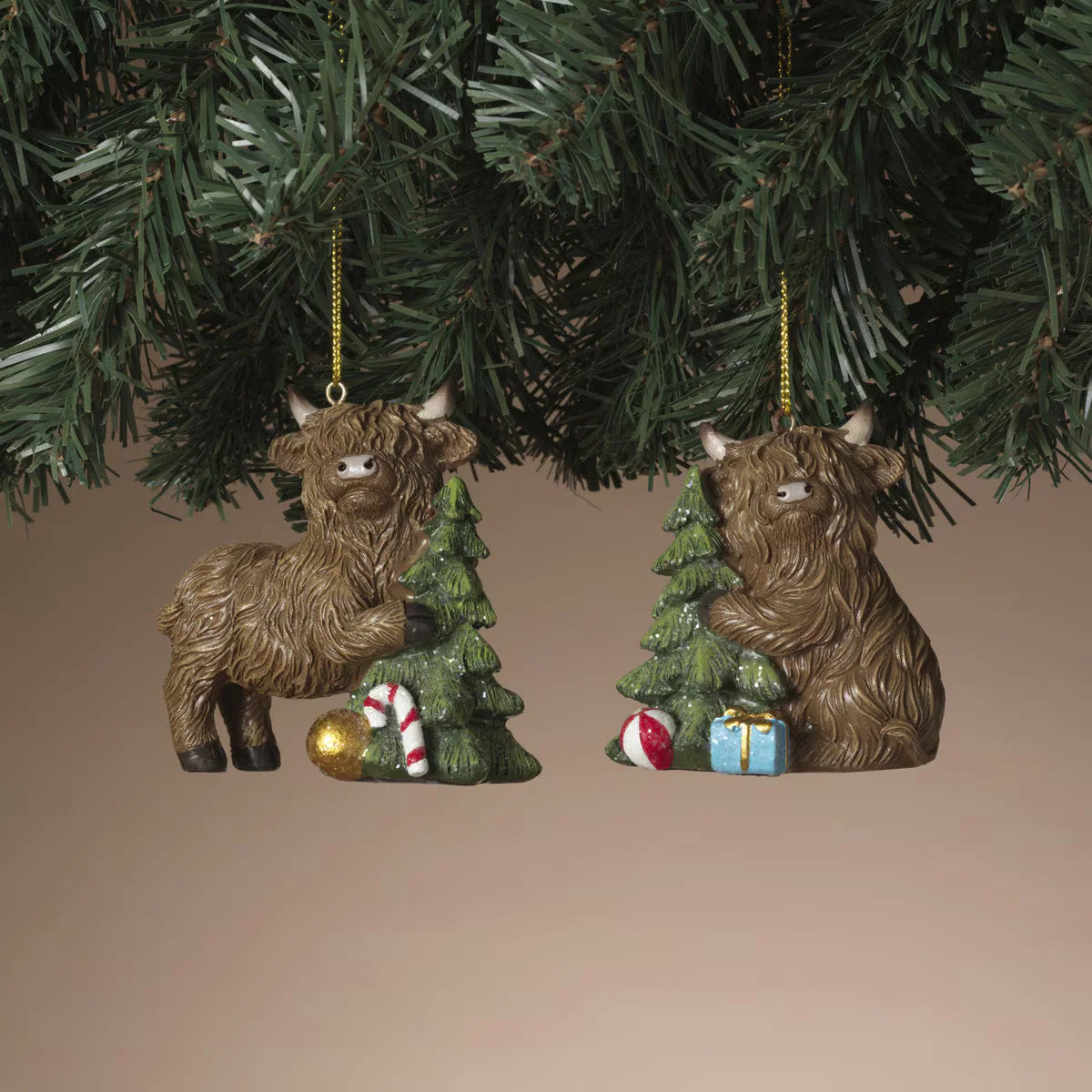 HIGHLAND COW ORNAMENT