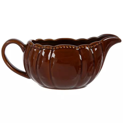 SCALLOPED GRAVY BOAT