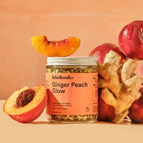 GINGER PEACH GLOW SUPERFOOD TEA