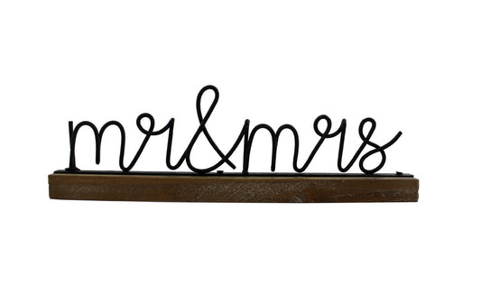 MR & MRS SIGN