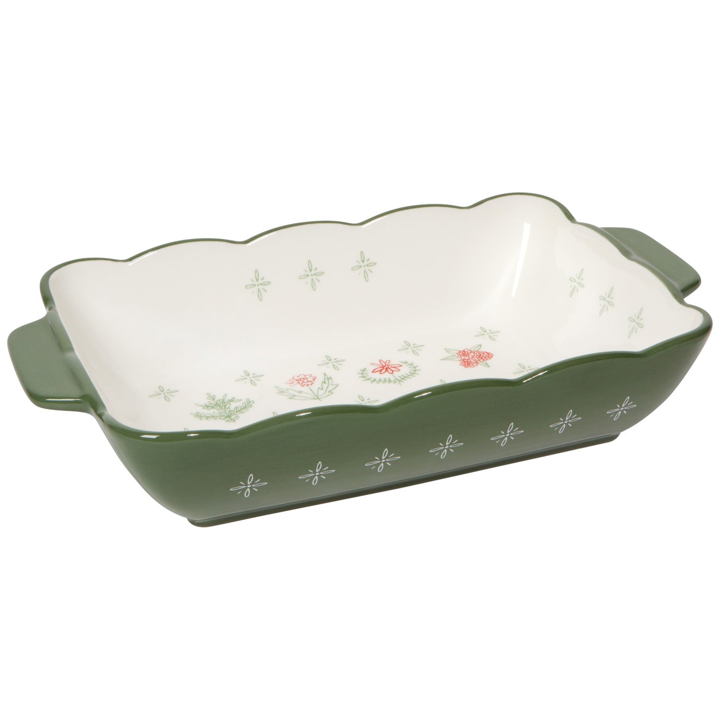 STONEWARE BAKING DISH