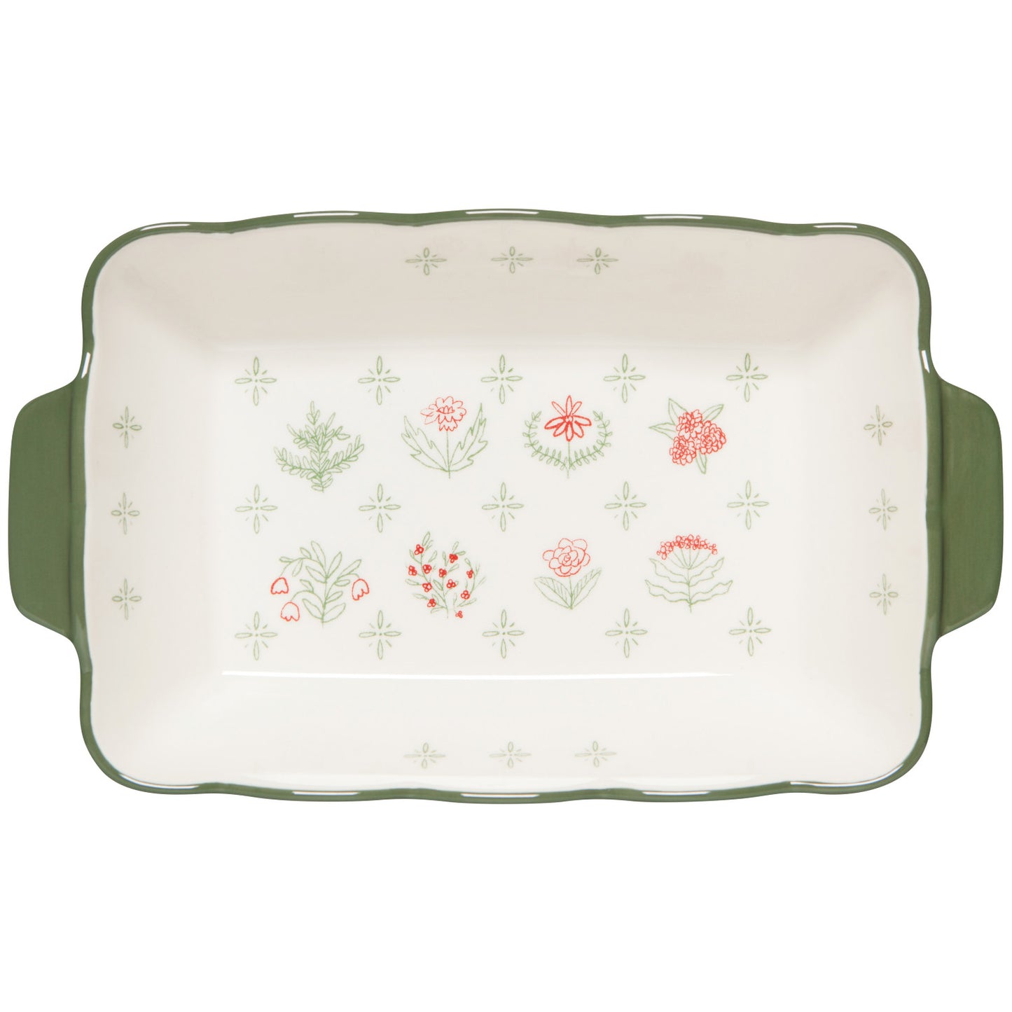 STONEWARE BAKING DISH
