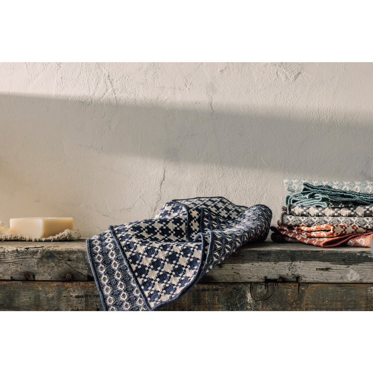 SHADOW WOVEN DISHCLOTH S/2