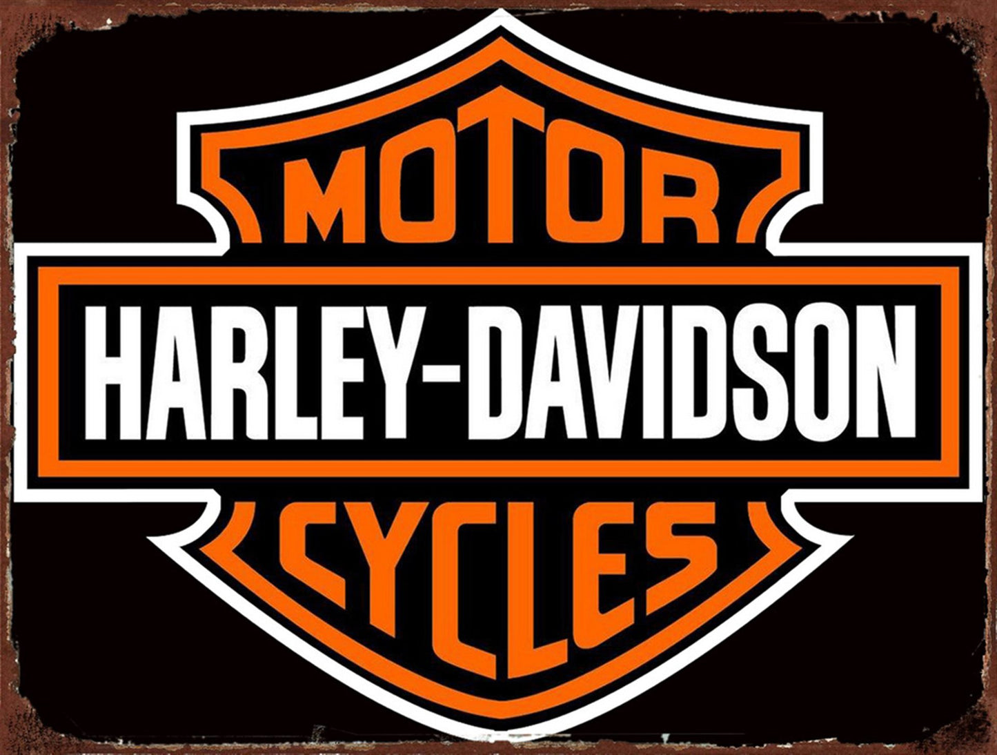 HARLEY-DAVIDSON TIN SIGN