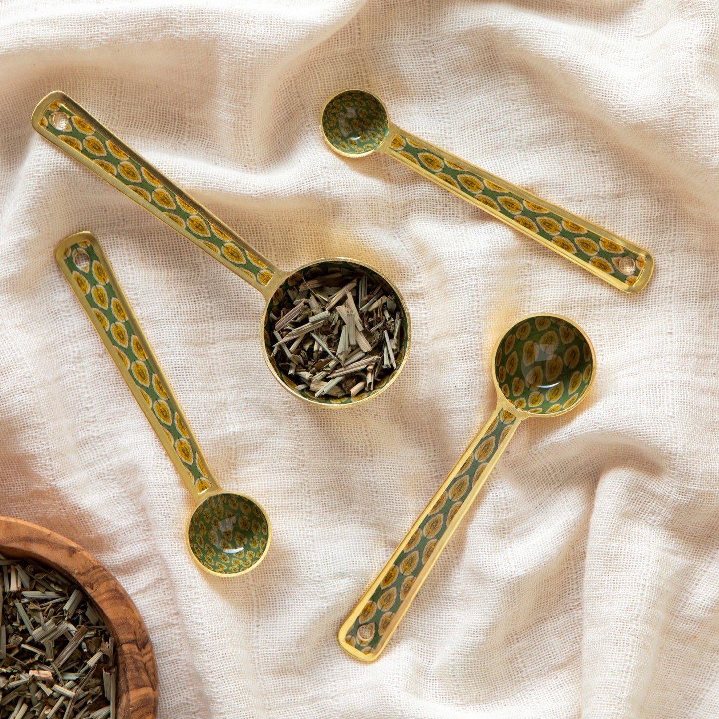 BRIO ENAMELED MEASURING SPOONS