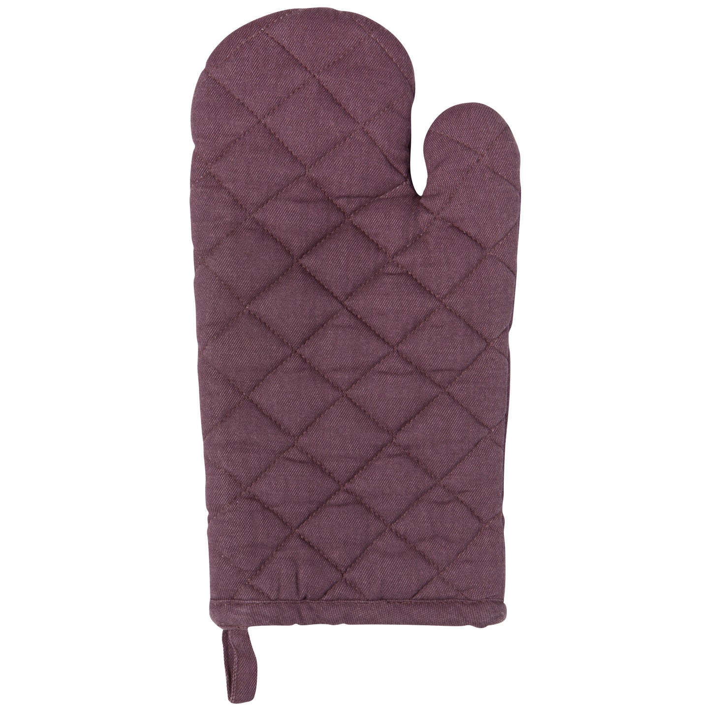 ASH PLUM STONEWASH OVEN MITT
