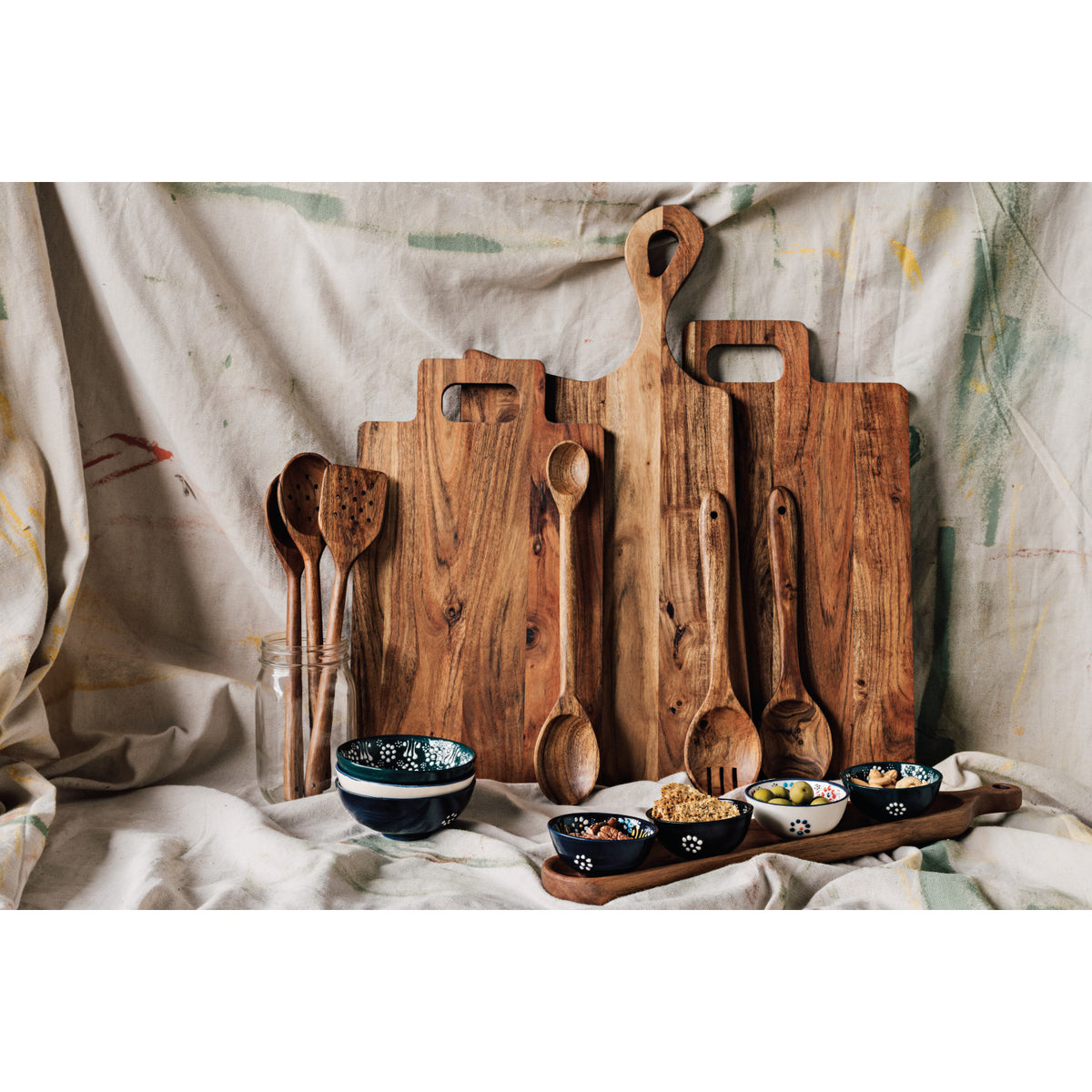 ACACIA WOOD UTENSILS