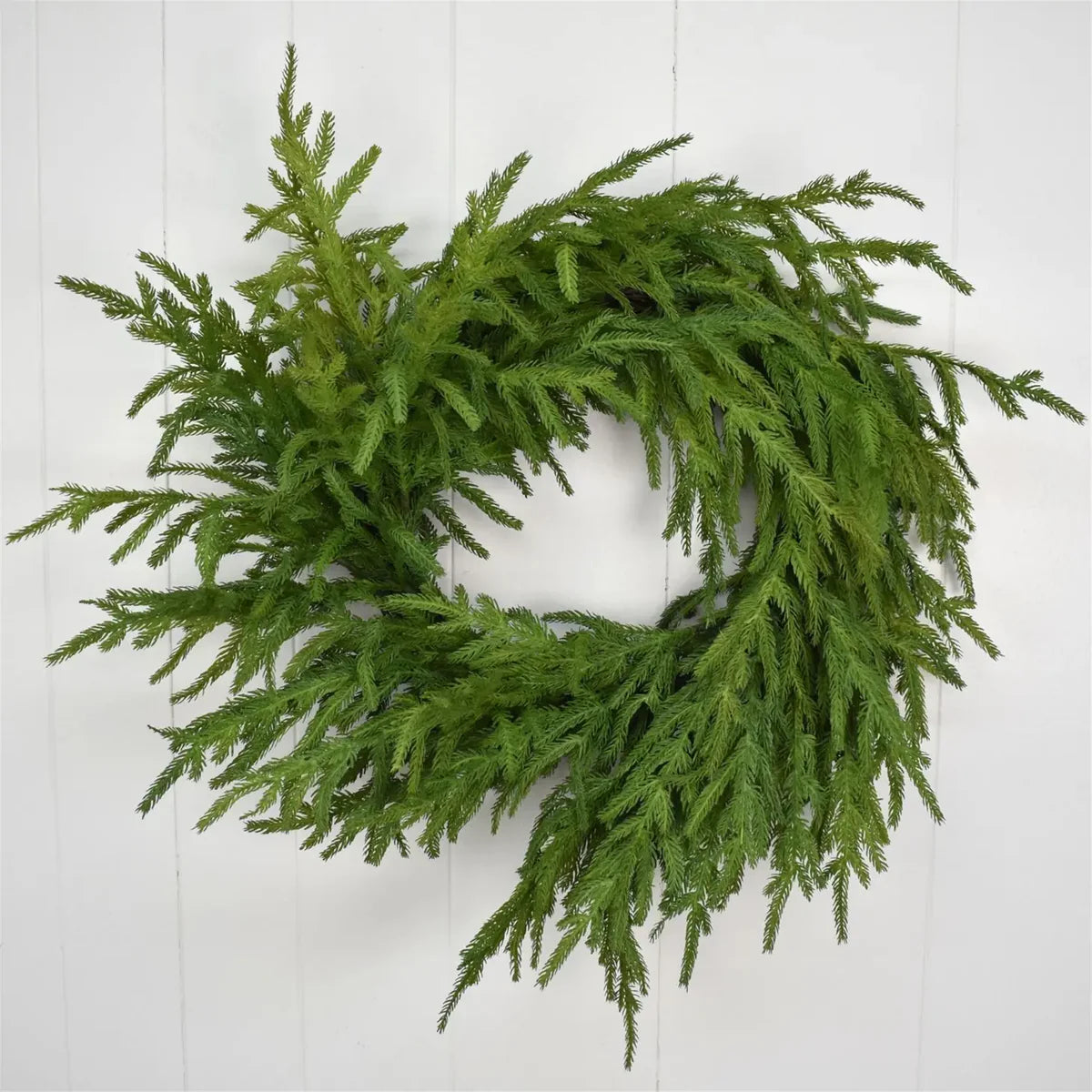 REAL TOUCH NORFOLK WREATH 24"