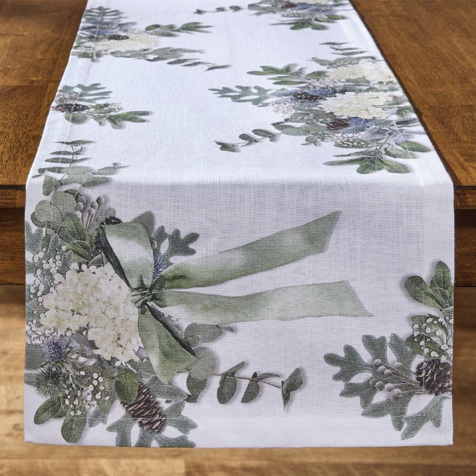 EVERLASTING CHRISTMAS TABLE RUNNER