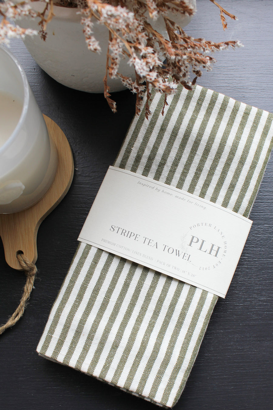 STRIPED TEA TOWEL SET