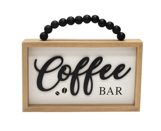 HANGING COFFEE BAR SIGN