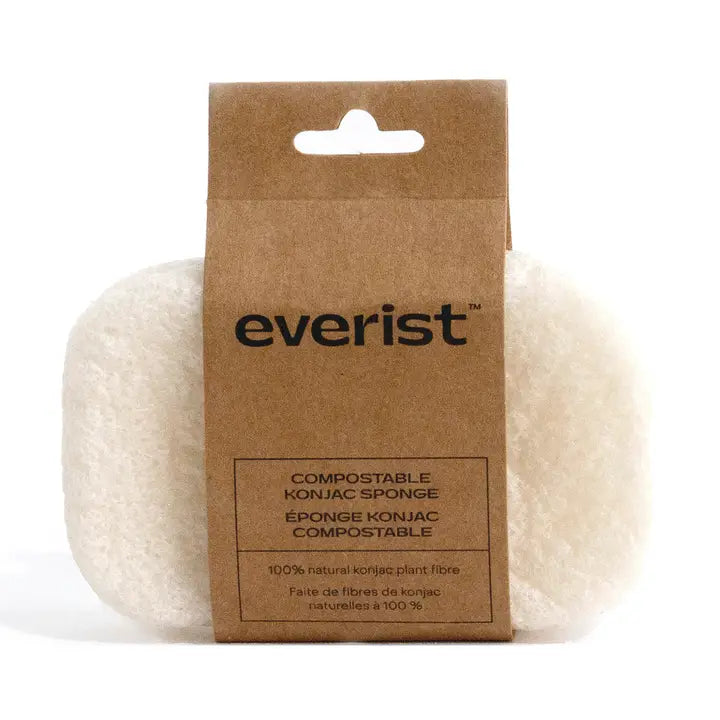 COMPOSTABLE KONJAC SPONGE