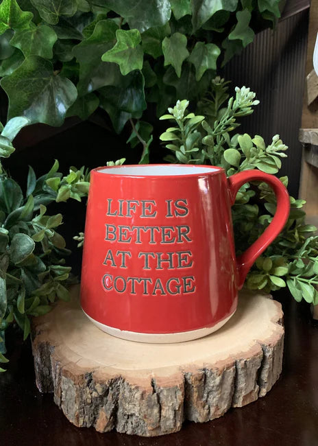 LIFE IS BETTER AT THE COTTAGE MUG