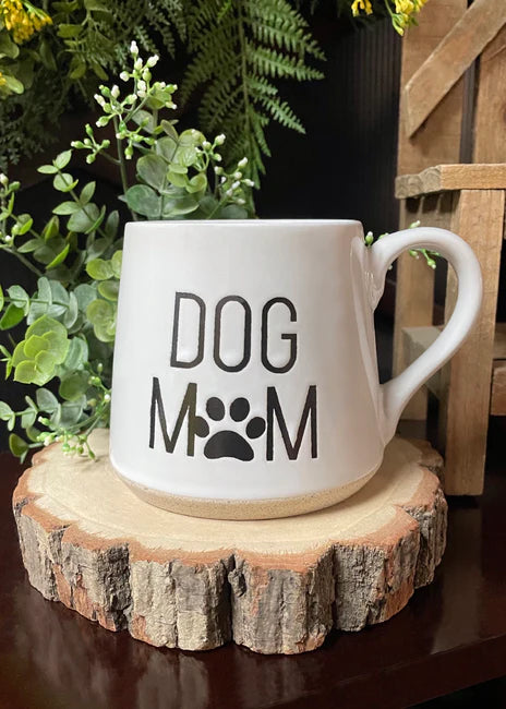 DOG MOM FAT BOTTOM MUG