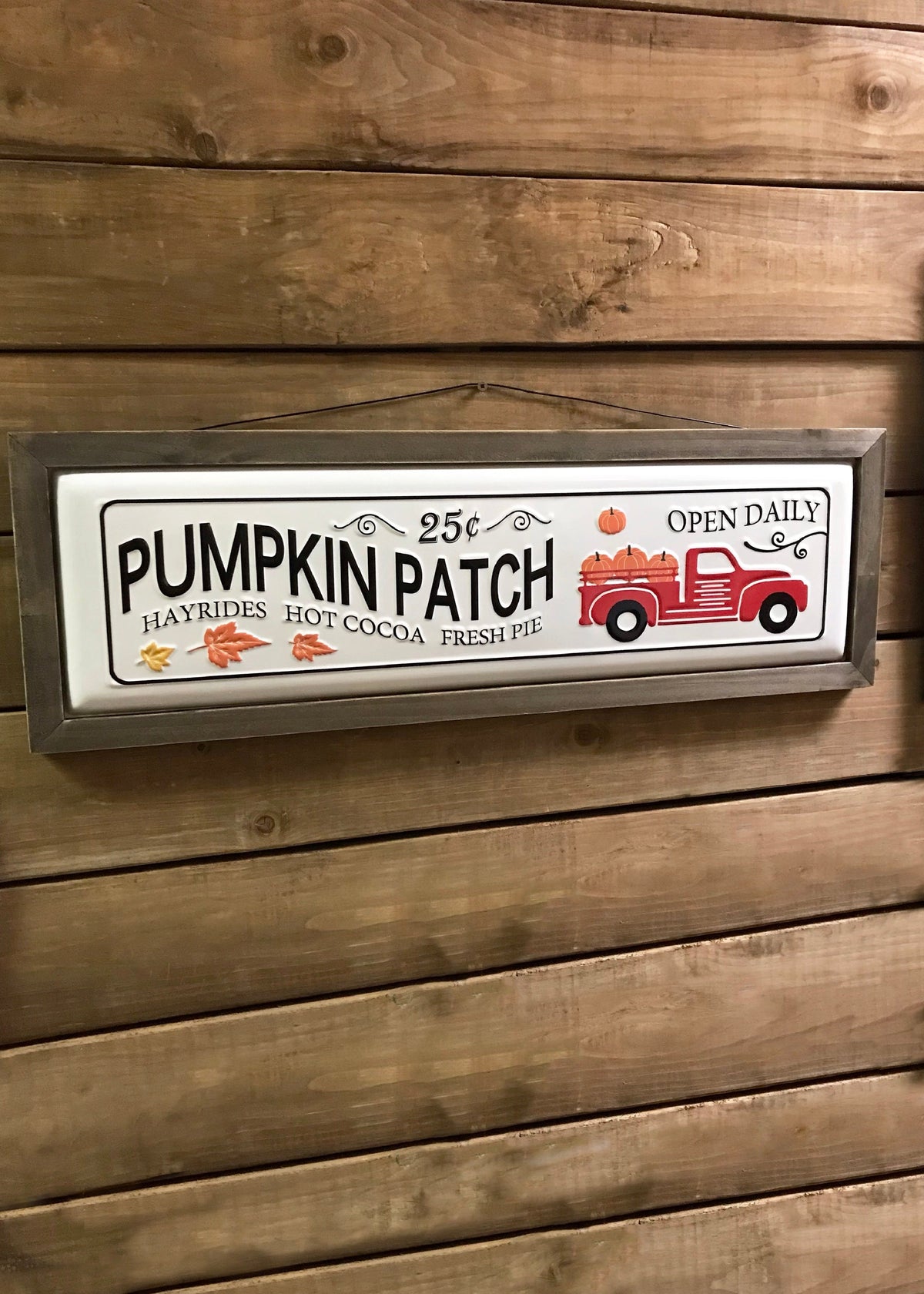 PUMPKIN PATCH WALL SIGN