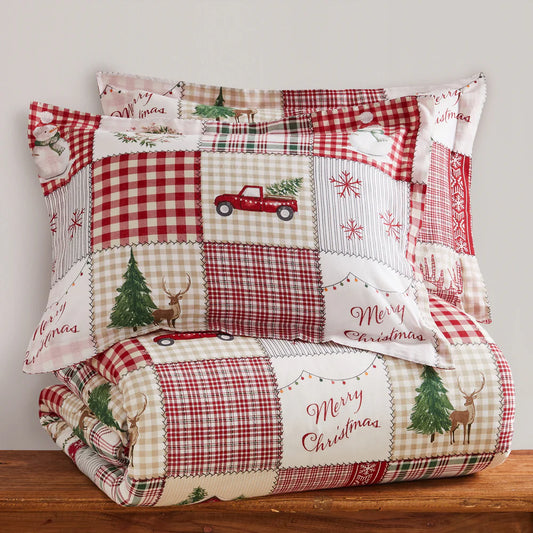 HOME FOR CHRISTMAS DUVET SET