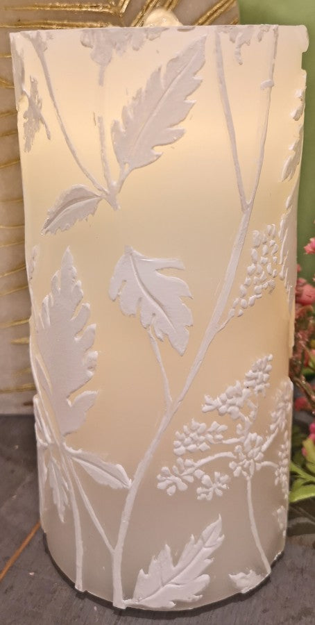 LEAVES & BEADS LED WATER CANDLE