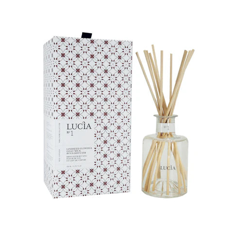 LINSEED FLOWER & GOAT MILK REED DIFFUSER