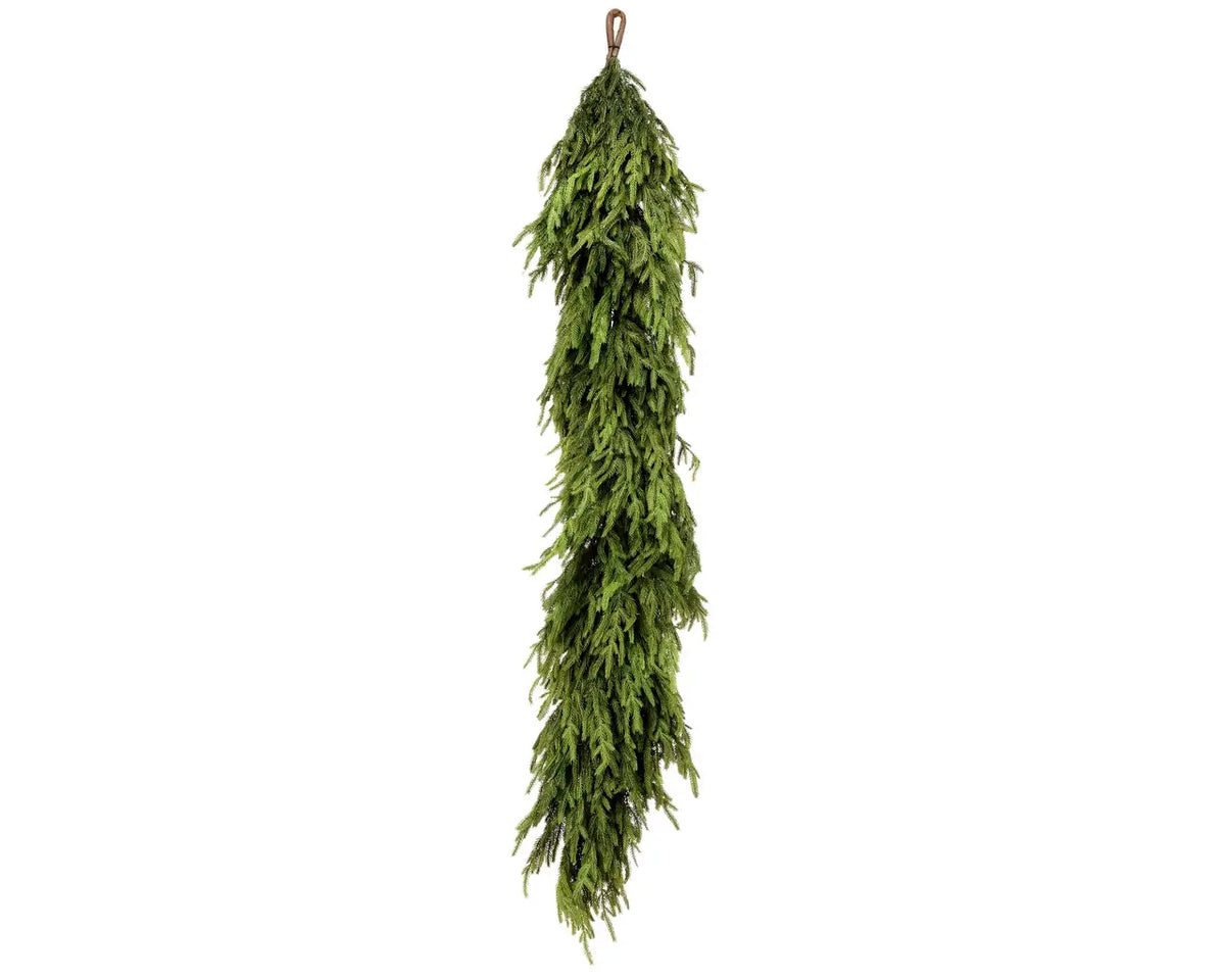 REAL TOUCH NORFOLK PINE GARLAND 48"