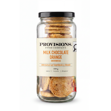 MILK CHOCOLATE ORANGE SHORTBREAD