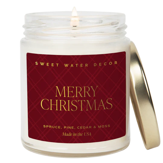 MERRY CHRISTMAS SOY CANDLE