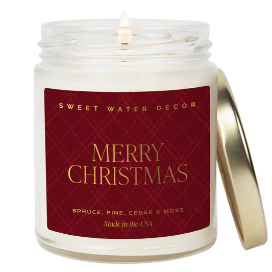 MERRY CHRISTMAS SOY CANDLE