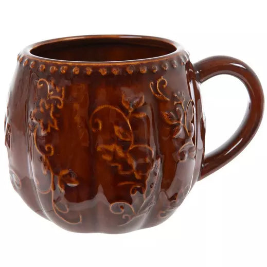 EMBOSSED HARVEST MUG