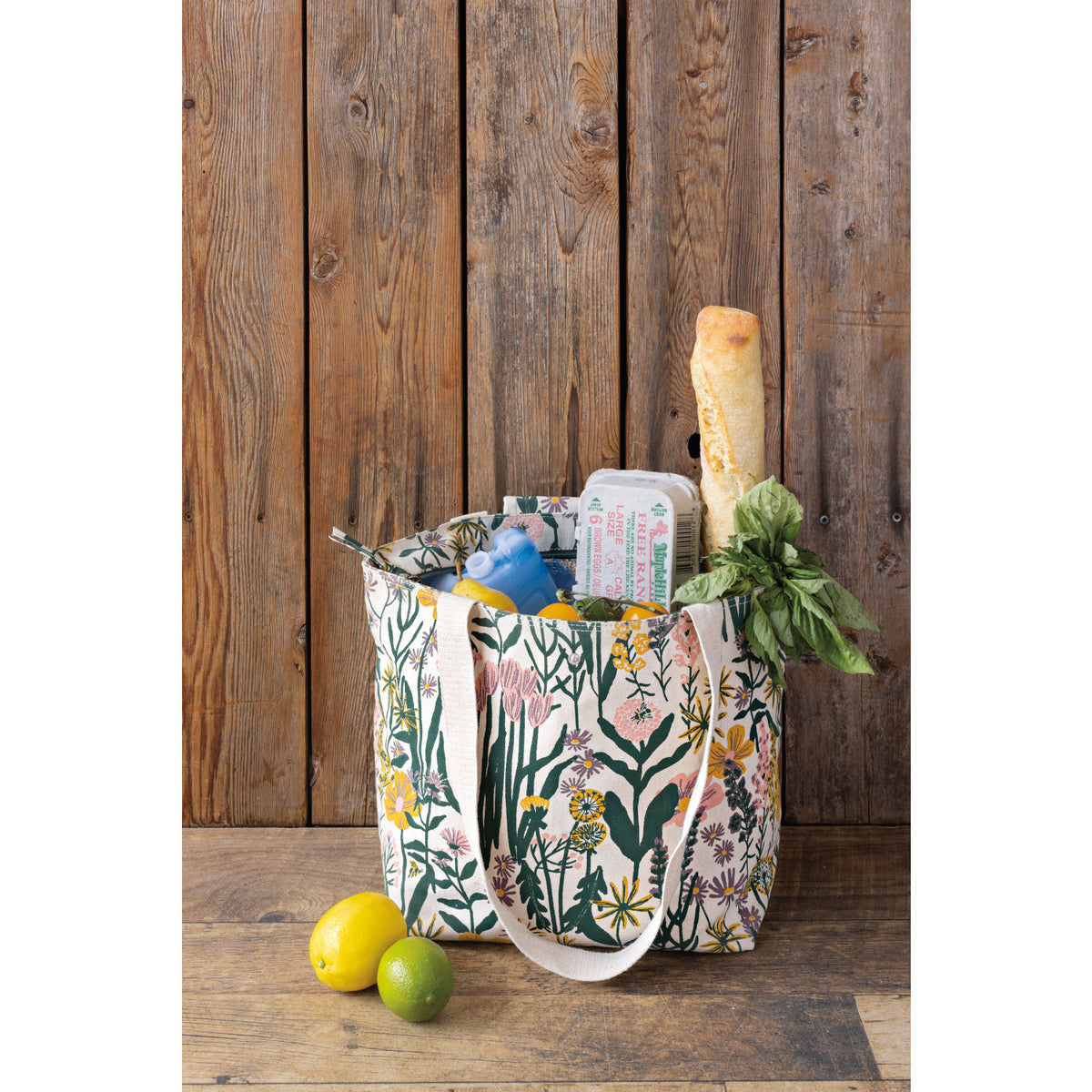 BEE & BLOOMS INSULATED TOTE