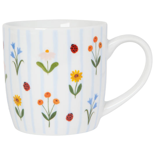 HAND PICKED FLOWER MUG