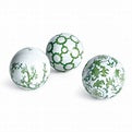 GREEN & WHITE IMPERIAL ORB