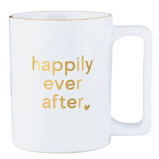 HAPPILY EVER AFTER GOLD FOIL MUG