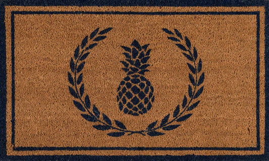 PARKER NAVY COIR DOOR MAT
