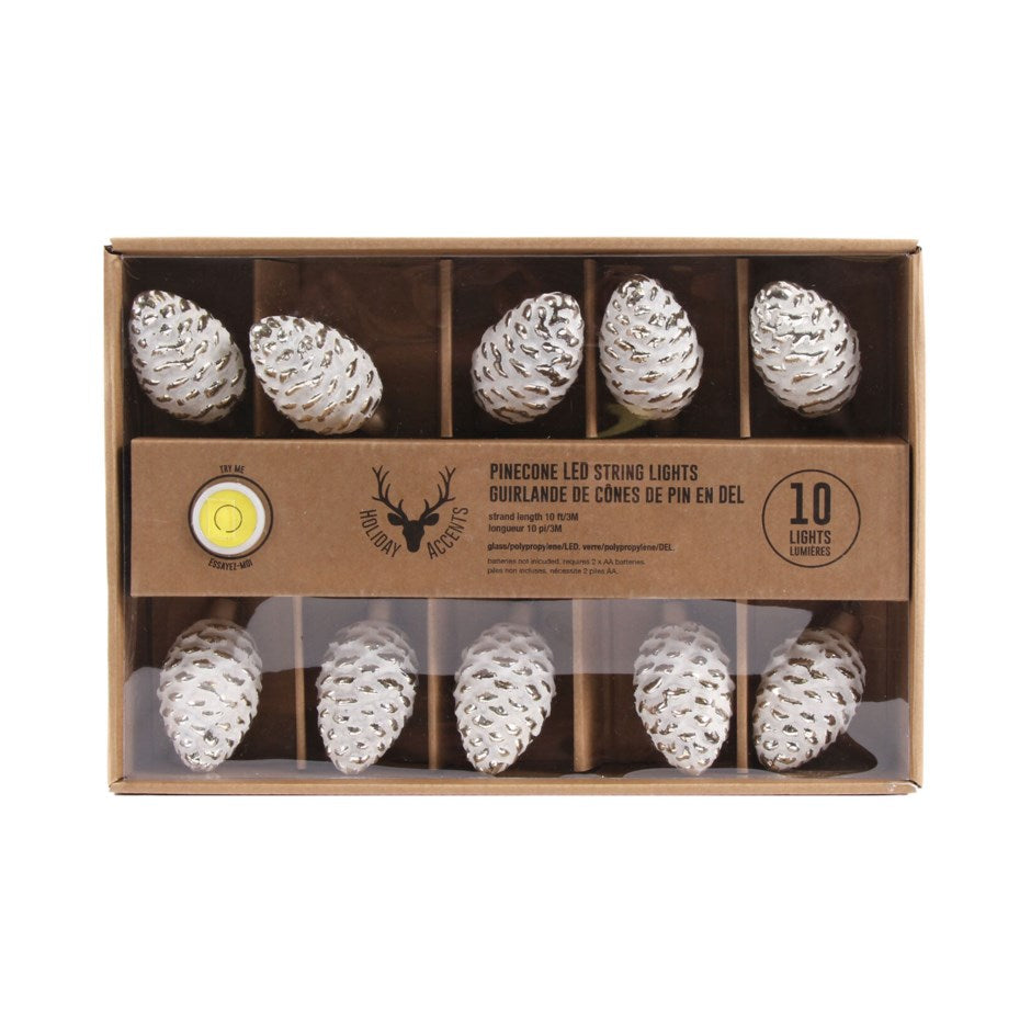 PINECONE LED STRING LIGHTS