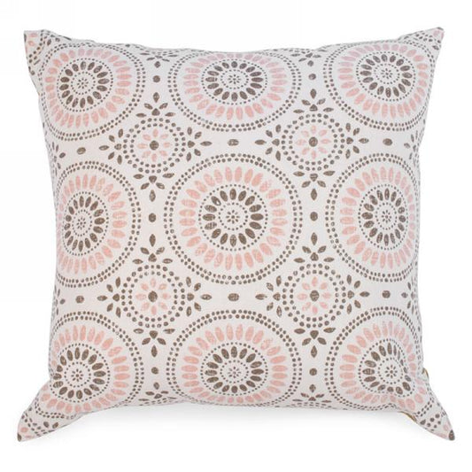 PINK AND BEIGE PILLOW