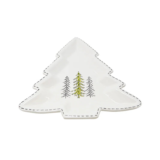 TREE SHAPED PLATE