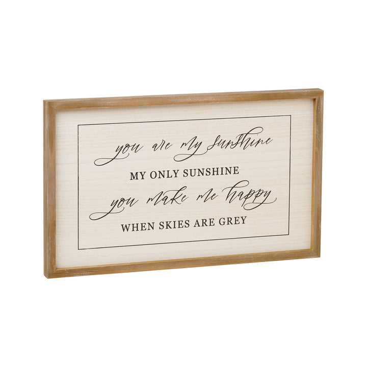 YOU ARE MY SUNSHINE WOOD ART
