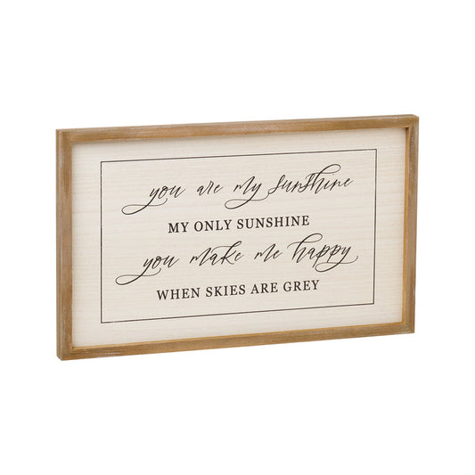 YOU ARE MY SUNSHINE WOOD ART