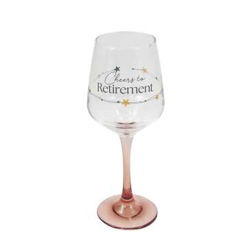 RETIREMENT WINE GLASS
