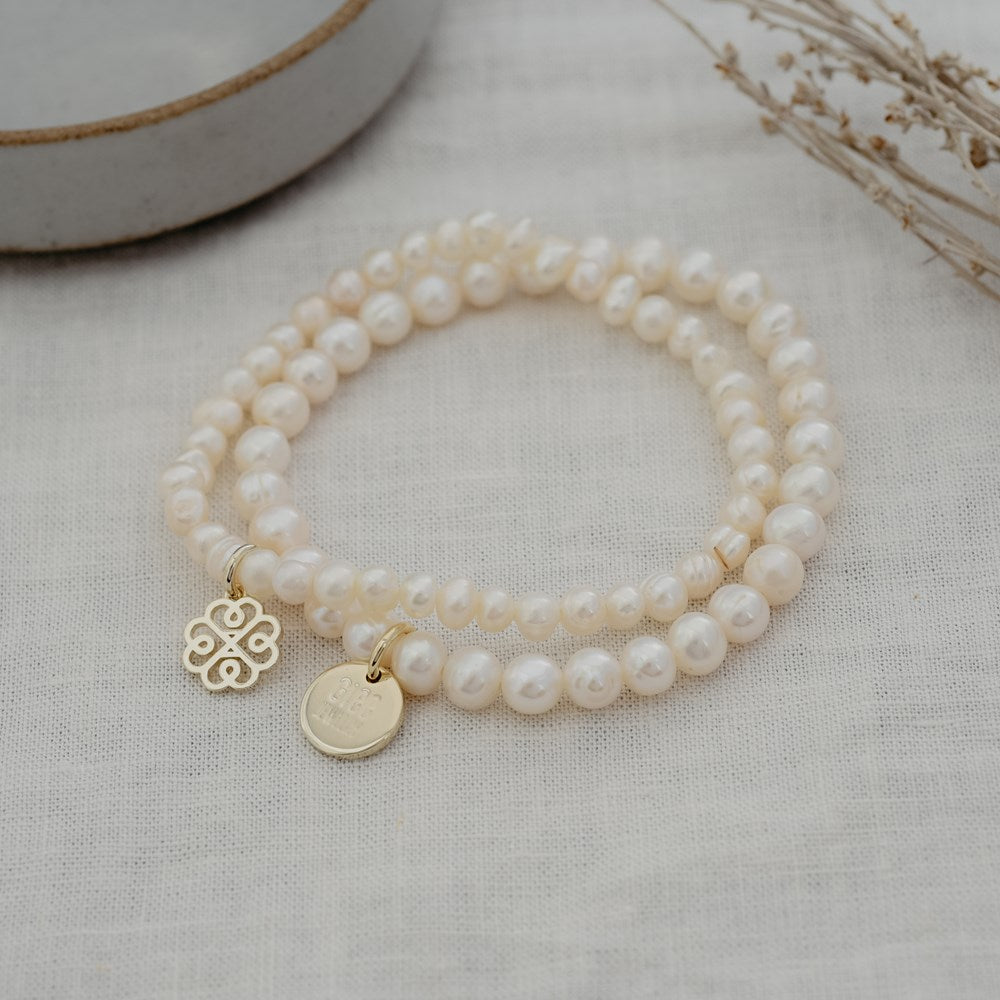 PEARL STACKEM-UP BRACELET