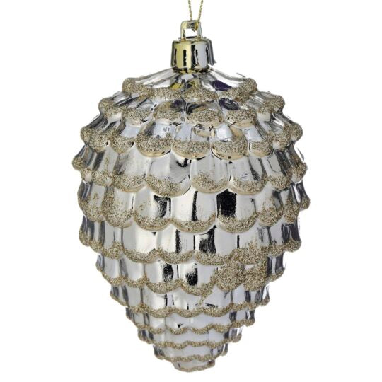 GOLD PINECONE ORNAMENT