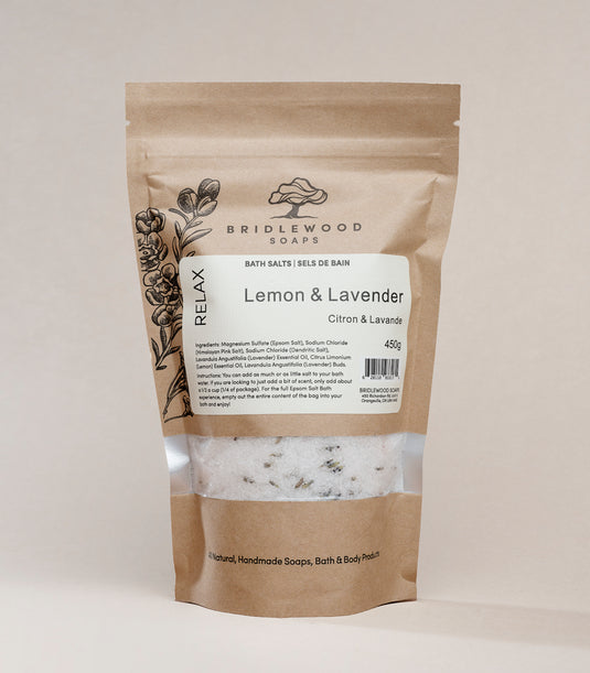 LEMON & LAVENDER BATH SALTS