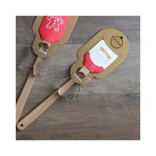 SEASONAL SPATULA AND COOKIE CUTTER