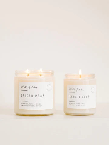 SPICED PEAR SOY WAX CANDLE