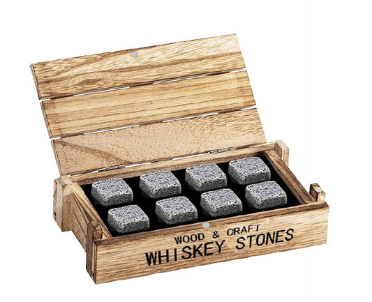 WHISKEY STONES W/ BOX