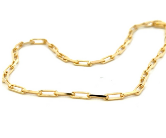 GOLD PAPERCLIP CHAIN