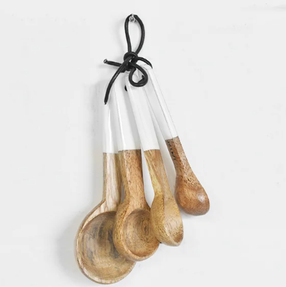 WOOD MEASURING SPOONS