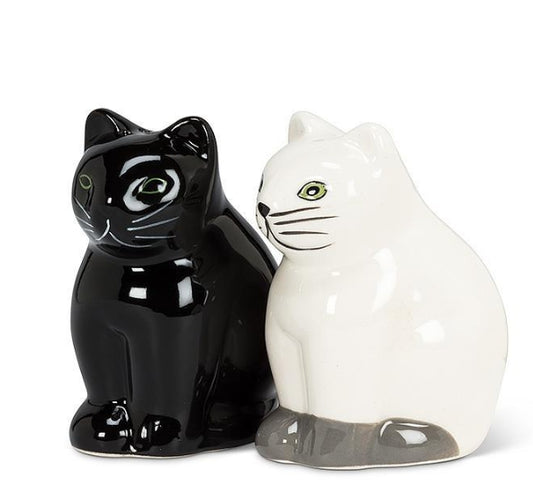 CAT SALT AND PEPPER SHAKER
